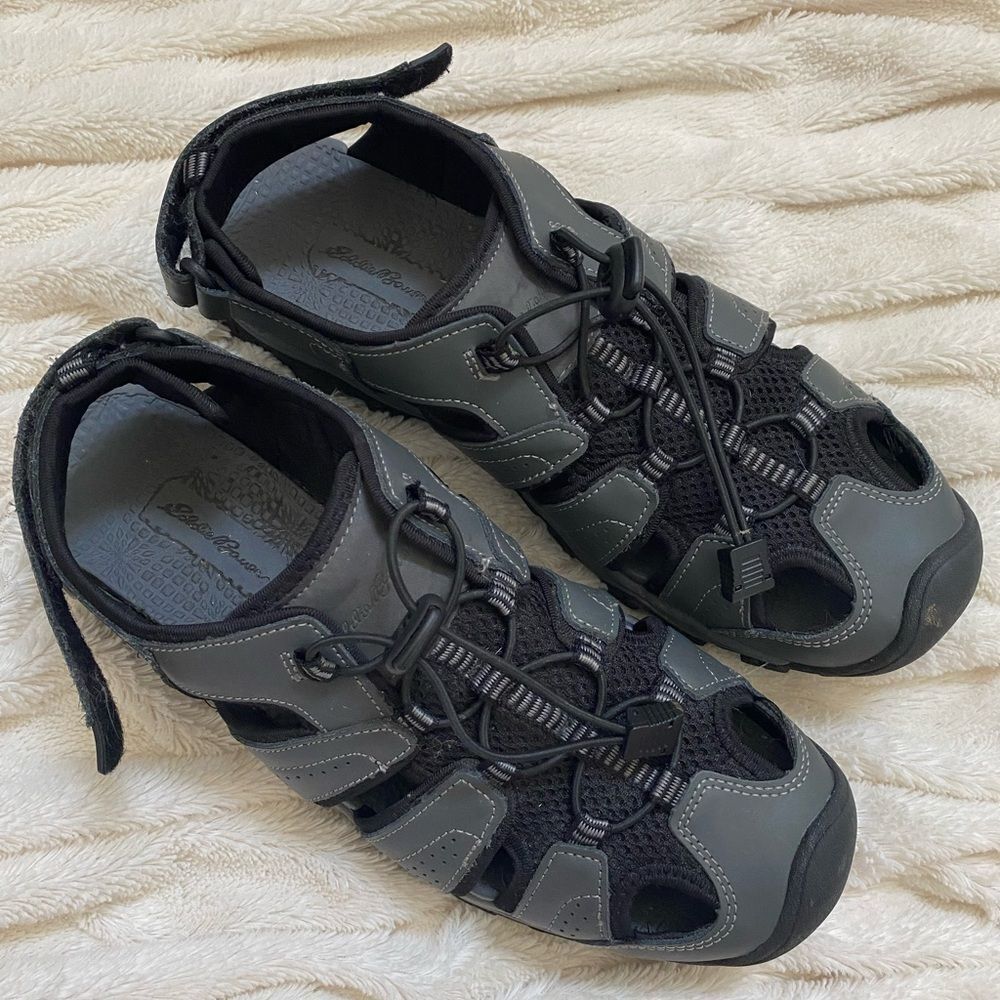 Eddie Bauer leather Stewart hiking sandals - Picture 2 of 6